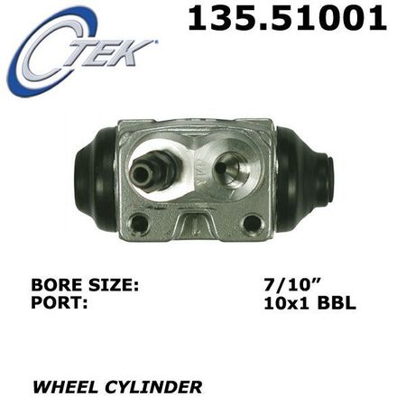 CENTRIC PARTS Standard Wheel Cyl, 135.51001 135.51001
